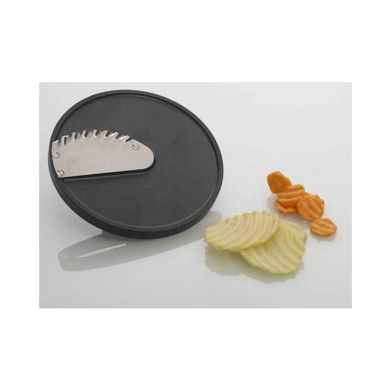 Wavy Slicer Disc for Vegetable Cutting SS48 - Santos.