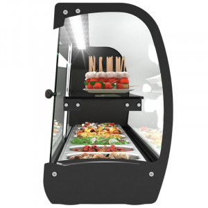 Sushi and Tapas Display Case - SLIM Tapas - GN 1/6 - SAYL