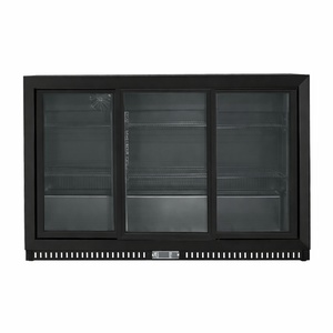 Arrière-Bar Refrigerado Skinplate - 3 Portas de Vidro Deslizantes - 328 L - Dynasteel