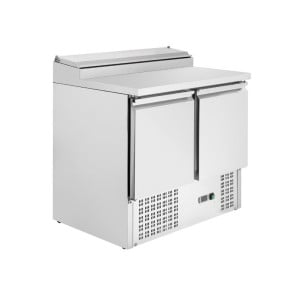 Star Refrigerated Saladette - 2 Doors with Opening Top