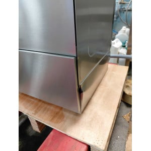 Lava-Louças Profissional com Dosador de Líquido de Enxágue e Detergente - 40 x 40 cm - Dynasteel