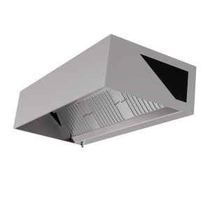 Hotte Cubique 900 Led Sem Motor 1400 Dynasteel - Pro Design & Qualité