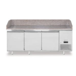 Meuble à Pizza GN 1/1 - 3 Portes - 375 L - HENDI
