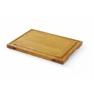 Tábua de Apresentação em Carvalho - 370 x 370 mm - HENDI