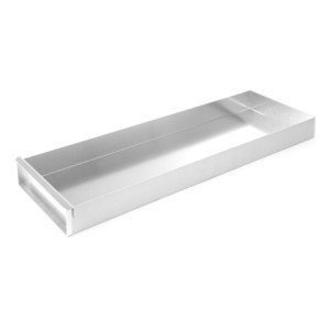 Cooking Plate with Removable Side Panel - 580 x 200 mm - HENDI