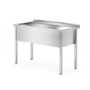 Plonge 1 Grand Bac Profi Line Welded - D 700 x W 1000 mm - HENDI