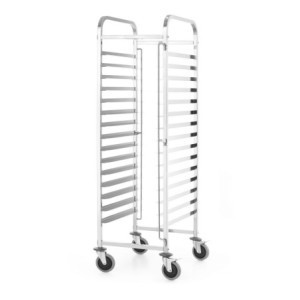 Chariot Porte-Plateaux 15 Niveaux - 600 x 400 mm - HENDI