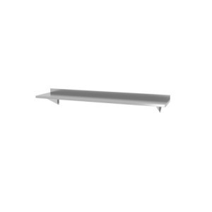 Étagère Murale avec 2 Supports - L 1400 x 300 mm - HENDI