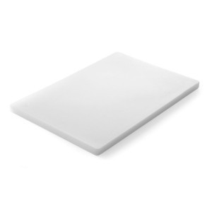 Cutting Board 450 x 300 mm - White - HENDI