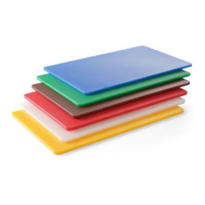 HACCP Cutting Boards GN 1/1 - Set of 6 Colors - HENDI