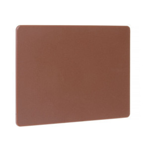 Tábua de Corte HACCP 600 x 400 mm - Marrom - HENDI