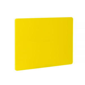 Tábua de Corte HACCP 600 x 400 mm - Amarela - HENDI