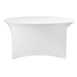 Capa para Mesa Redonda - Branco - ø 1500 mm - HENDI