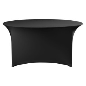 Housse pour Table Ronde - Noir - ø 1500 mm - HENDI