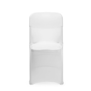 Housse de Chaise Pliante - Blanc - HENDI