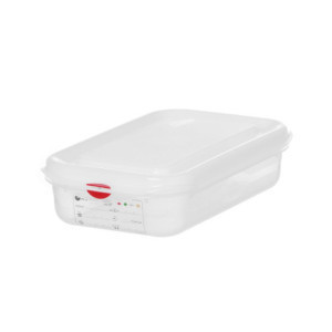 Bac GN 1/4 Transparente em PP - 1,8 L - HENDI