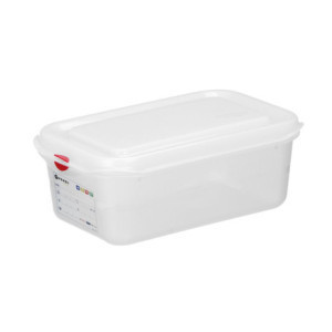 Bac GN 1/4 Transparente em PP - 2,8 L - HENDI