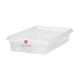 Bac GN 2/3 Transparent in PP - 9 L - HENDI