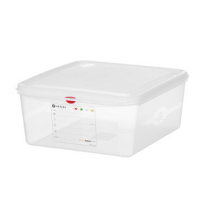 Bac GN 2/3 Transparente em PP - 13,5 L - HENDI