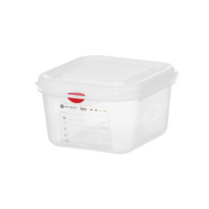 Bac GN 1/6 Transparente em PP - 1,7 L - HENDI