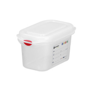 Bac GN 1/9 Transparent in PP - 1 L - HENDI