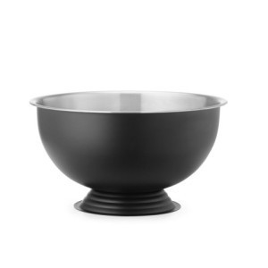 Champagne Bowl Black Powder Coating - 13 L - HENDI