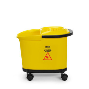 Seau para esfregona amarelo - 16 L - HENDI