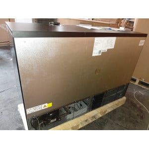 Arrière-Bar Refrigerado Skinplate - 3 Portas de Vidro de Bater - 328 L - Dynasteel