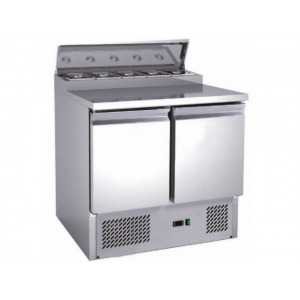 Saladette Refrigerada Star - 2 Portas Com Teto Abrível