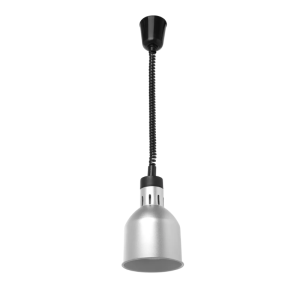 Lampe Aquecedora Prateada Cilíndrica Ajustável - HENDI