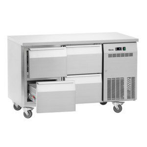 Mesa Refrigerada Positiva - 4 Gavetas GN 1/1 - Profundidade 700 - Bartscher