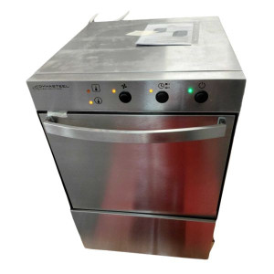 Lava-Louças Profissional com Dosador de Líquido de Enxágue e Detergente - 40 x 40 cm - Dynasteel