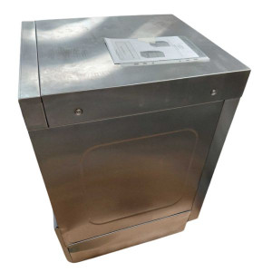 Lava-Louças Profissional com Dosador de Líquido de Enxágue e Detergente - 40 x 40 cm - Dynasteel