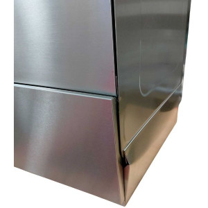 Lava-Louças Profissional com Dosador de Líquido de Enxágue e Detergente - 40 x 40 cm - Dynasteel