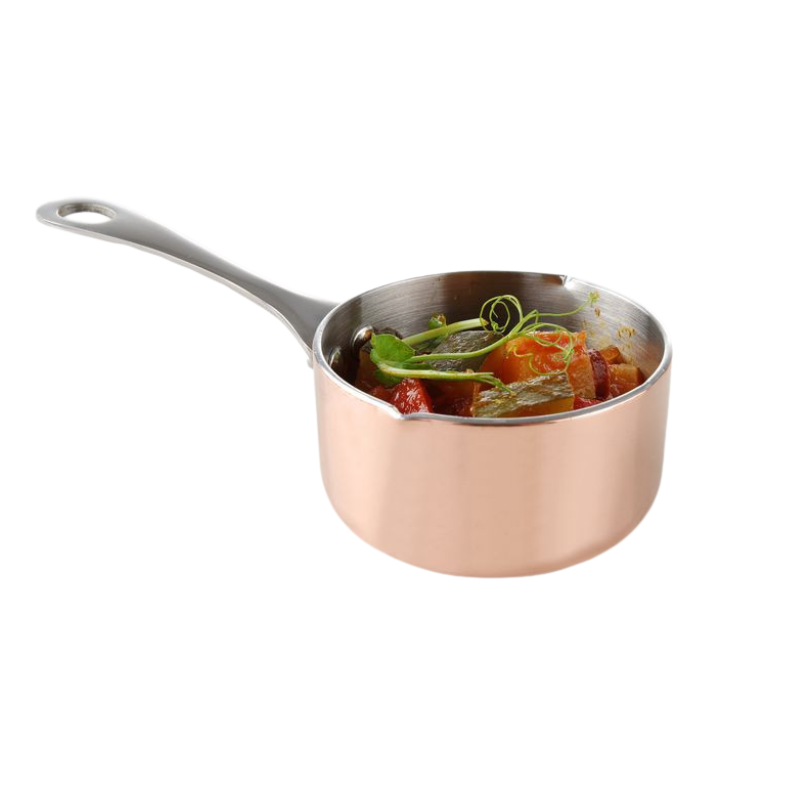 Caçarolas em miniatura com bico de vertedor - Marca HENDI - Fourniresto