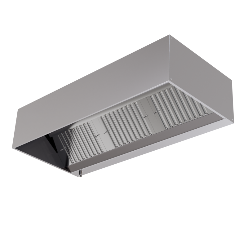 Exaustor Cúbico 1100 Led Sem Motor - Dynasteel Inovador