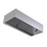 Exaustor cúbico LED 2000mm sem motor Dynasteel - Profissional Premium
