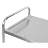 Carrinho Inox com 2 Prateleiras - Recondicionado