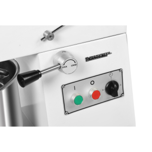 10 L Fixed Bowl and Tilting Head Mixer - 1 Speed - Dynasteel
