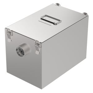 Stainless Steel Grease Trap - 38 L Refurbished | Fourniresto