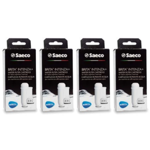 Pacote de 4 Filtros de Água Brita Intenza para Máquinas G 100 - Saeco