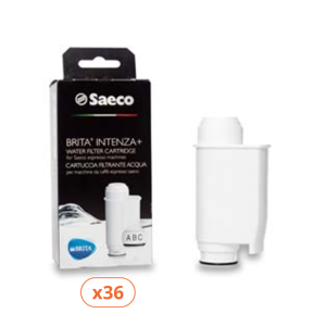 Pacote de 36 Filtros de Água Brita Intenza para Máquinas G 100 - Saeco