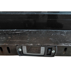 Arrière-Bar Refrigerado Skinplate - 3 Portas de Vidro Deslizantes - 328 L - Dynasteel