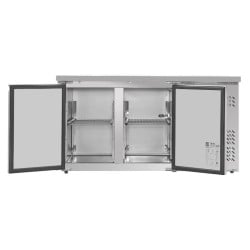 Mesa Refrigerada Positiva 2 Portas - Profundidade 600