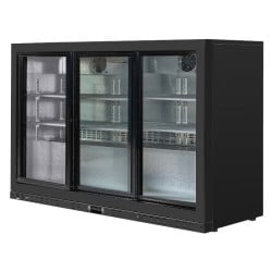 Arrière-Bar Refrigerado 320 L 3 Portas de Vidro Deslizantes