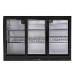 Arrière-Bar Refrigerado Compacto 3 portas de vidro