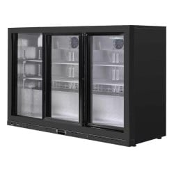 Arrière-Bar Refrigerado 320 L 3 Portas de Vidro Deslizantes