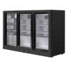 Arrière-Bar Refrigerado 320 L 3 Portas de Vidro Deslizantes