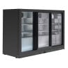 Arrière-Bar Refrigerado 320 L 3 Portas de Vidro Deslizantes