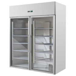 Armoire Refrigerada Positiva 2 Portas de Vidro GN2/1 - 1400 L